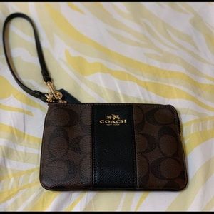 Authentic Coach Wristlet